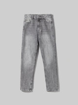 Greenpoint Women Mom Fit Jeans Grey Colour