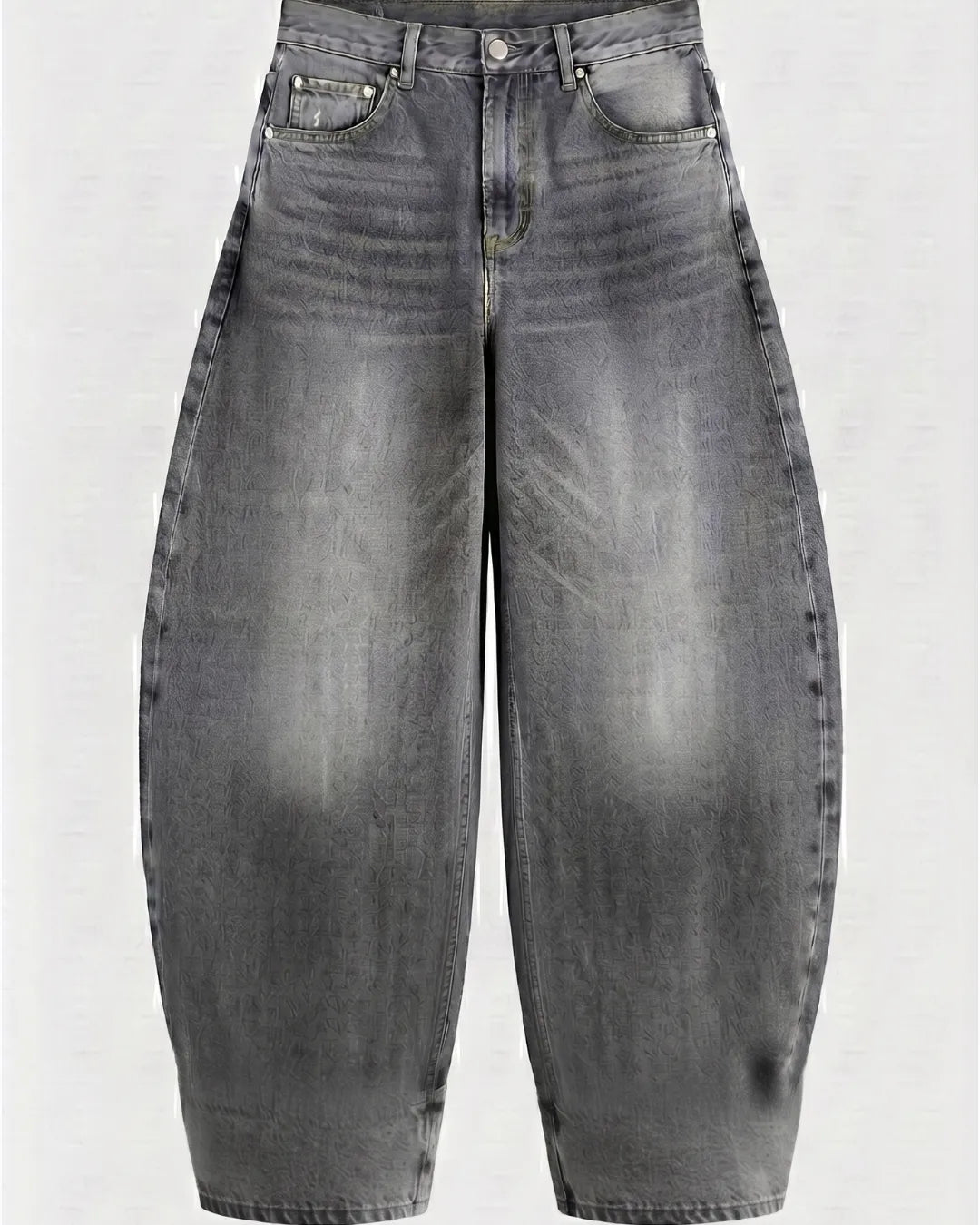 Vintage Grey Barrel Jeans
