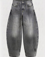 Vintage Grey Barrel Jeans