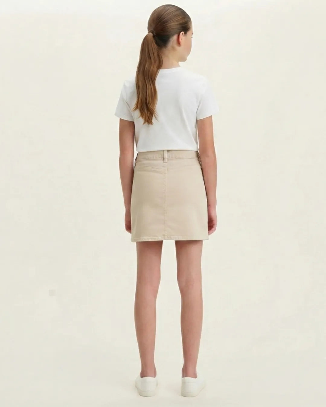 TLD Girls Denim Cargo Mini Skirt Adjustable Waist