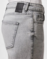 Pieces Wide Leg Light Grey Denim Jeans