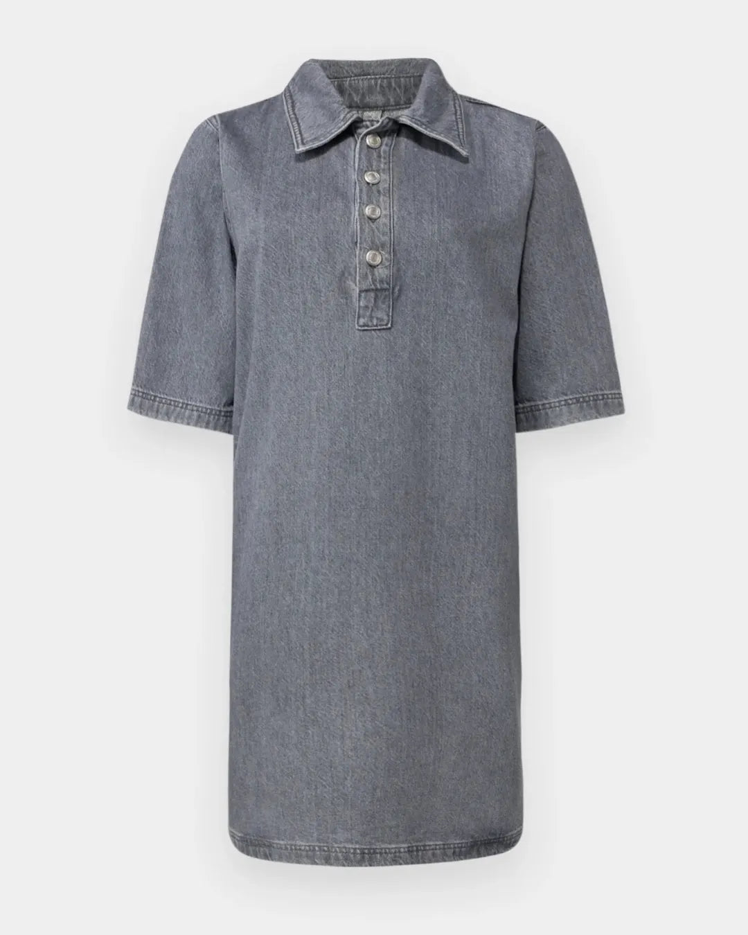 Urban Ash Denim Mini Dress Modern Casual Summer Outfit for Women
