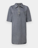 Urban Ash Denim Mini Dress Modern Casual Summer Outfit for Women