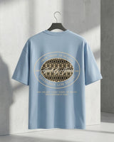 Jack&Jones Ice Blue Oversized Drop Shoulder Graphic Tee