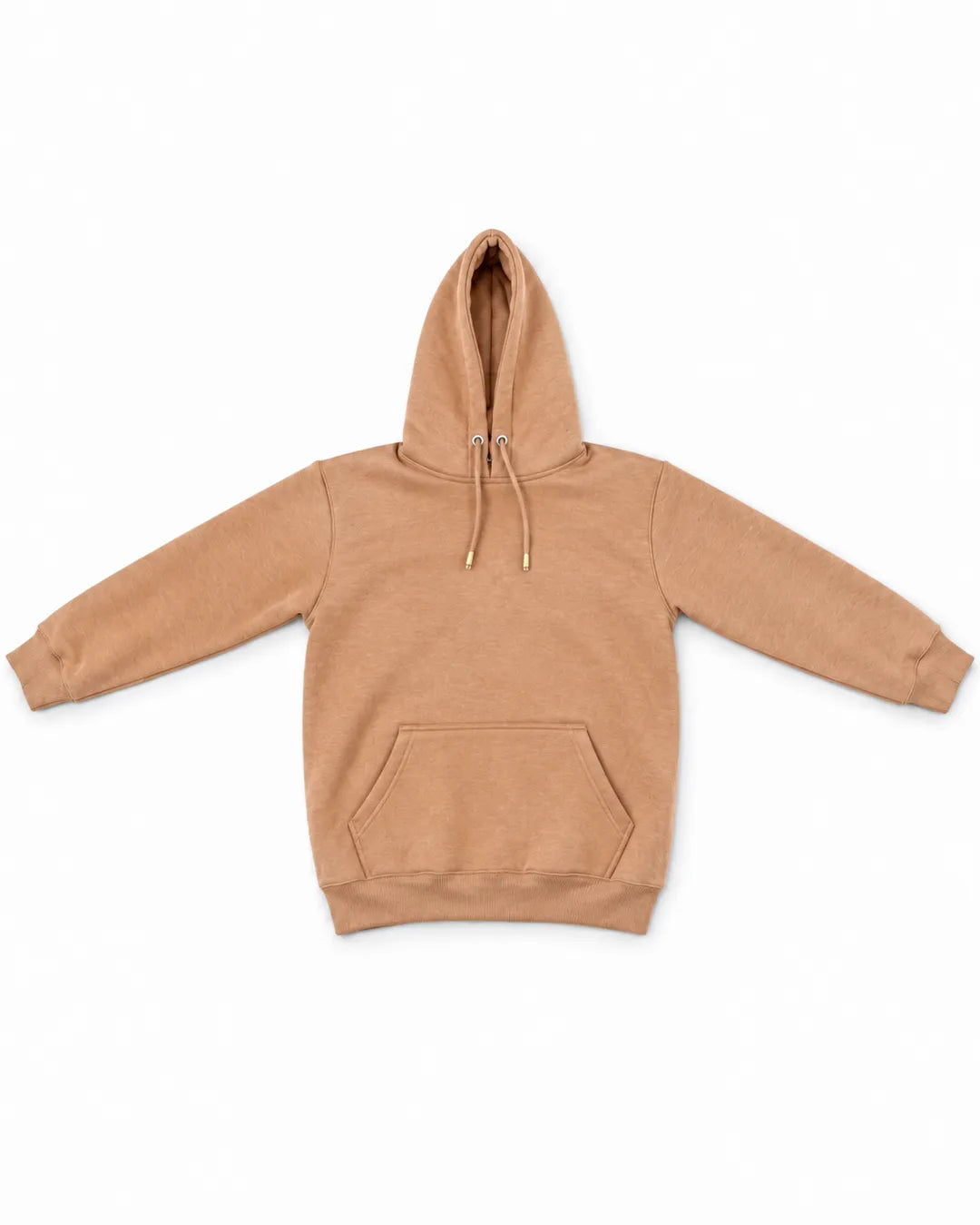Men Camel Pullover Hoodie