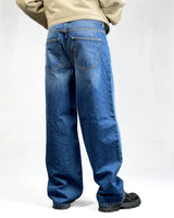 Blue Circle Unisex Baggy Fit Blue Denim Jeans