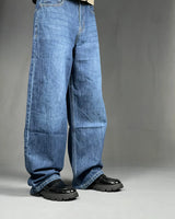 Pull&Bear Baggy Denim Blue Jeans