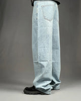 Pull&Bear Baggy Fit Sky Blue Jeans