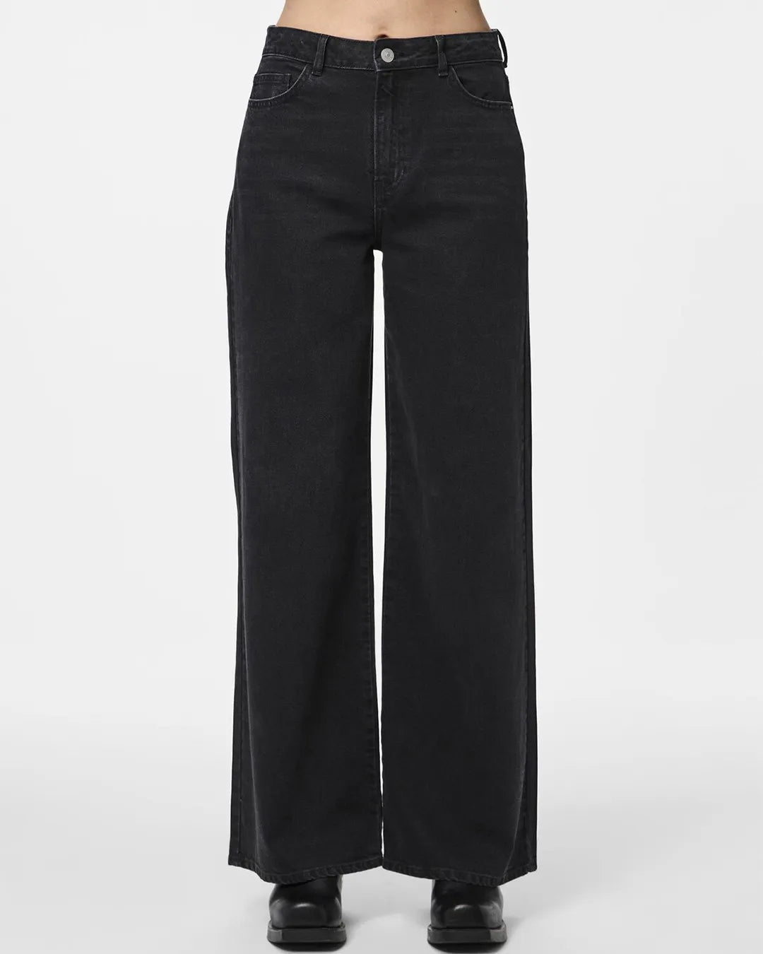 Pieces Women's Wide Leg Jeans