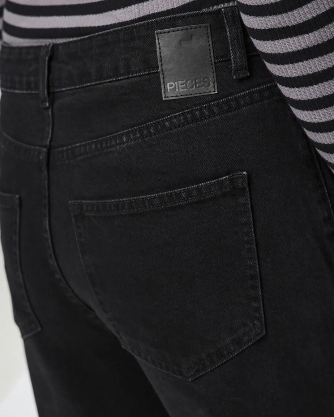 Pieces Women's Wide Leg Jeans