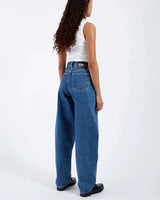 Women's Dr.Denim Mid-Waist Barrel Leg Jeans