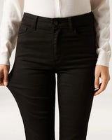 Calzedonia Women's Black Flared Stretch Jeans