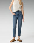 Tiffosi Mom Slim High-Waisted Blue Jeans