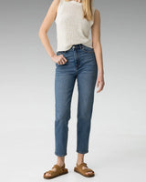 Tiffosi Mom Slim High-Waisted Blue Jeans