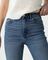 Tiffosi Mom Slim High-Waisted Blue Jeans
