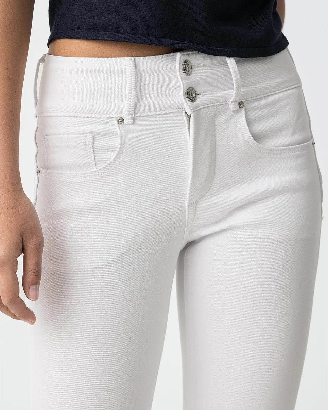 Tiffosi Double Up High Waist Flare Jeans