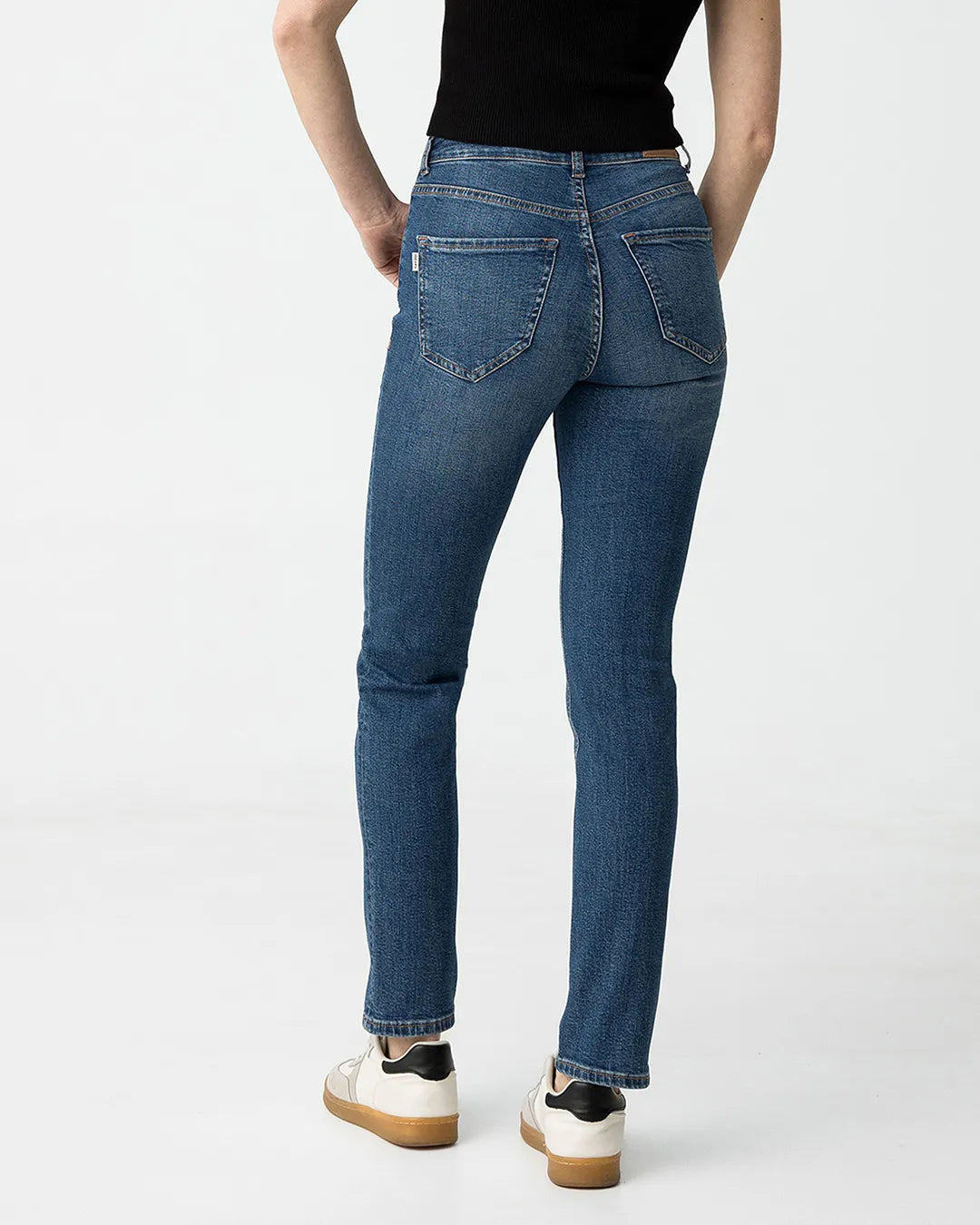 Tiffosi Jennifer High Waist Slim Fit Blue Jeans