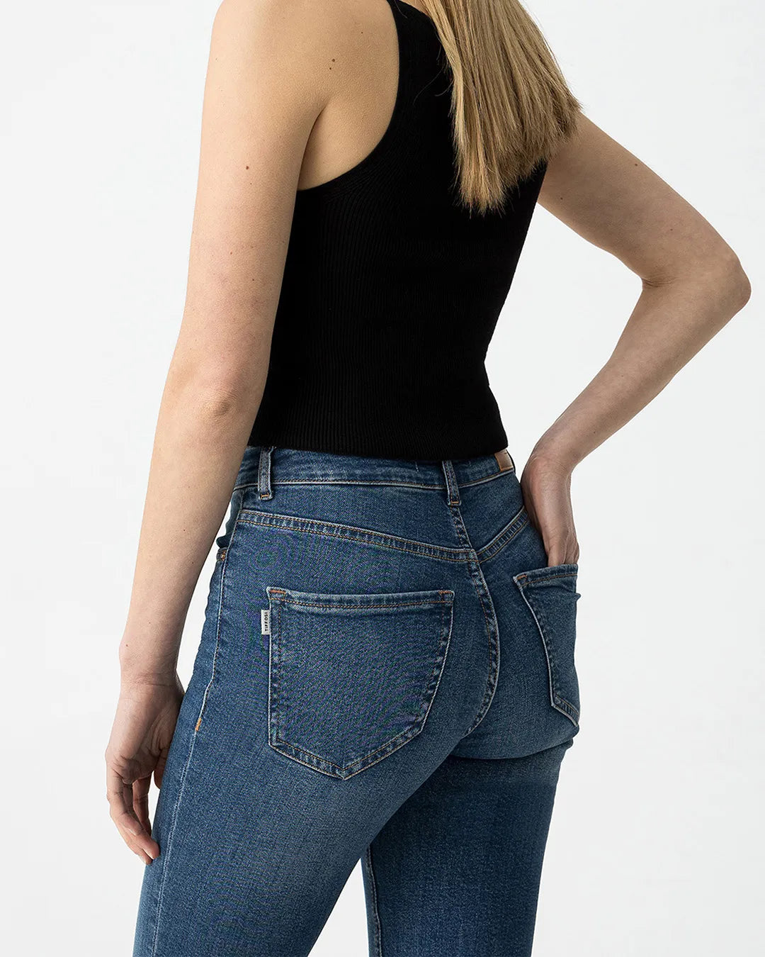 Tiffosi Jennifer High Waist Slim Fit Blue Jeans