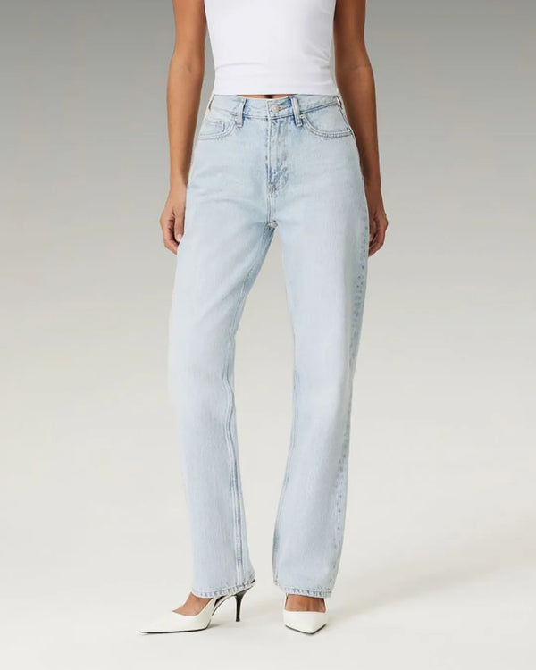 Costes Amy Light Wash Straight Leg Jeans