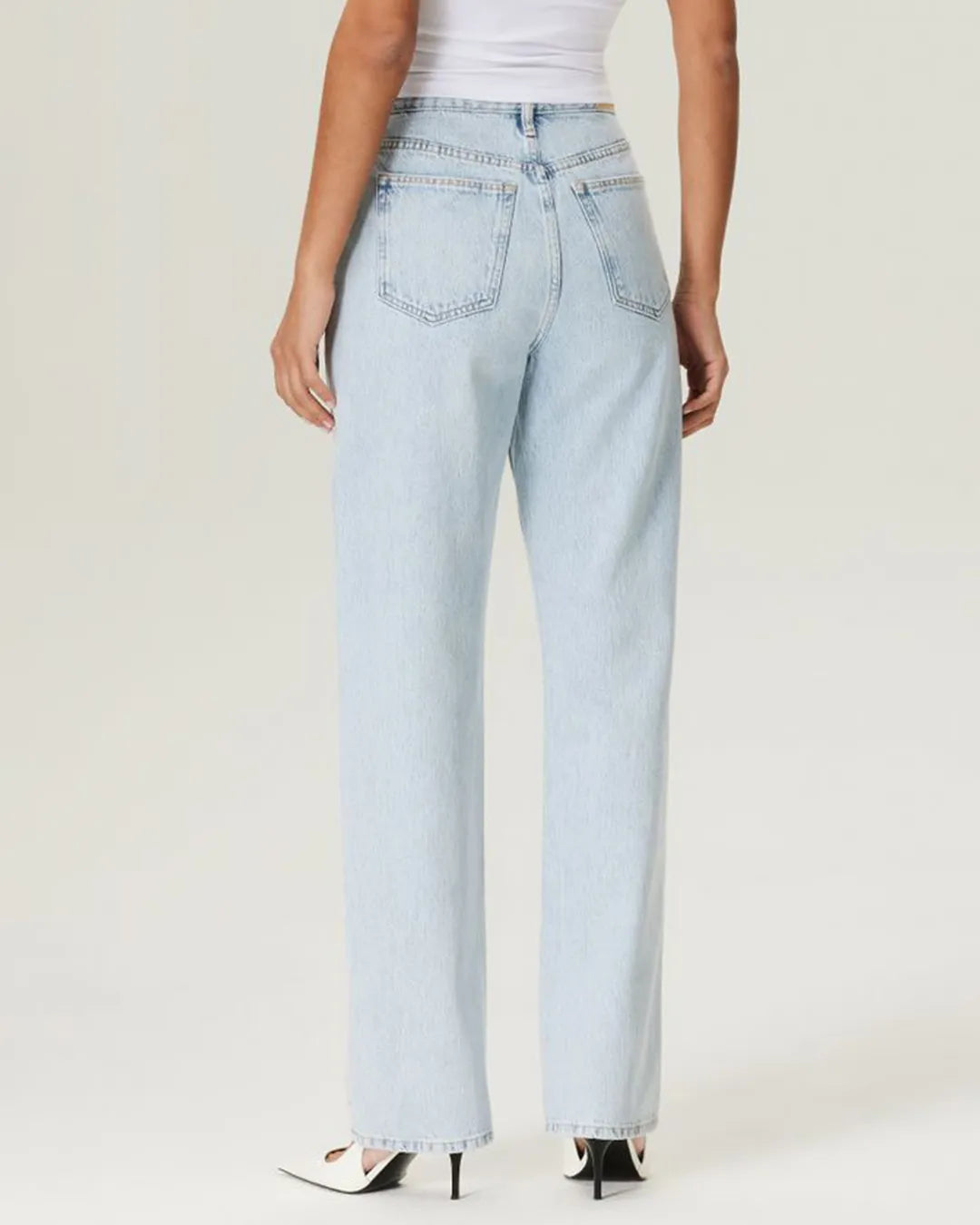 Costes Amy Light Wash Straight Leg Jeans