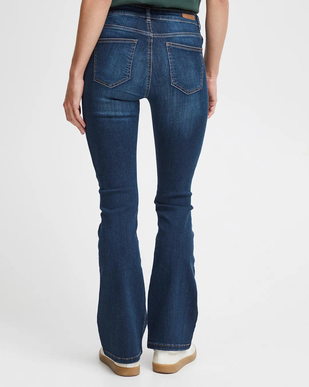 B.Young Slim Fit Flared Jeans