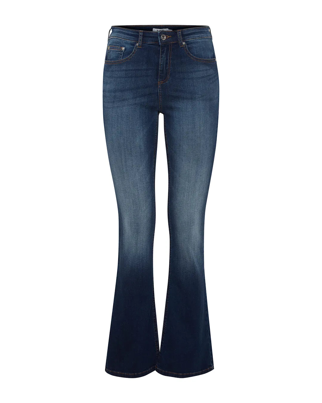 B.Young Slim Fit Flared Jeans