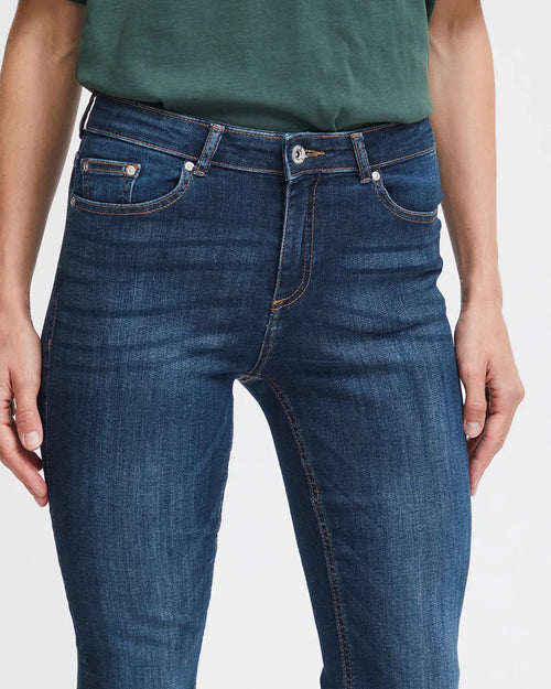 B.Young Slim Fit Flared Jeans