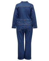 Women Jumpsuit Dark Blue Plus Size.