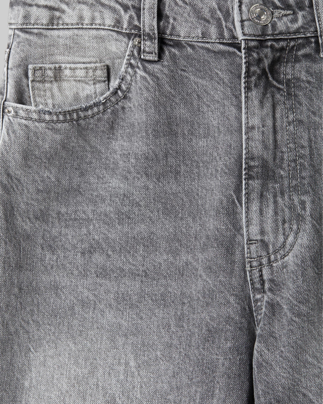 Greenpoint Women Mom Fit Jeans Grey Colour