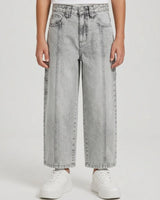 Reserved Boys Light Grey Baggy Fit Jeans