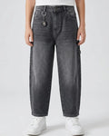Reserved Kids Boys Grey Baggy Fit Skater Jeans