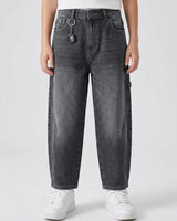 Reserved Kids Boys Grey Baggy Fit Skater Jeans