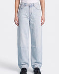 Women Pull And Bear Baggy Fit Sky Blue Jeans