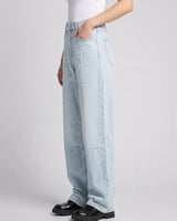 Women Pull And Bear Baggy Fit Sky Blue Jeans