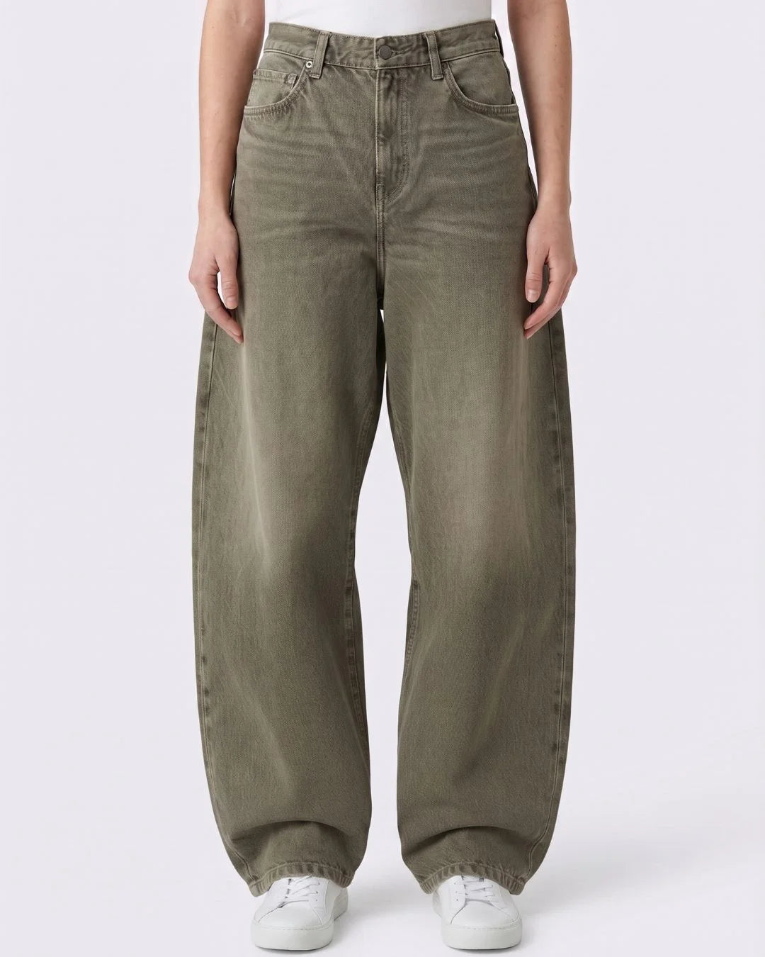 Women Pull And Bear Baggy Fit Jeans