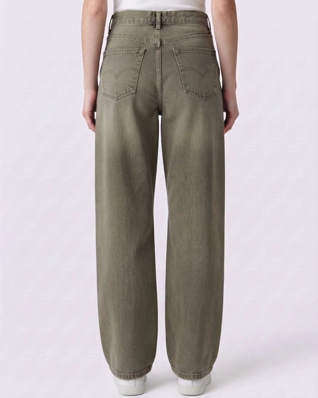 Women Pull And Bear Baggy Fit Jeans