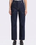Blend  Women Dark Indigo Baggy Relaxed Fit Jeans