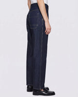 Blend  Women Dark Indigo Baggy Relaxed Fit Jeans