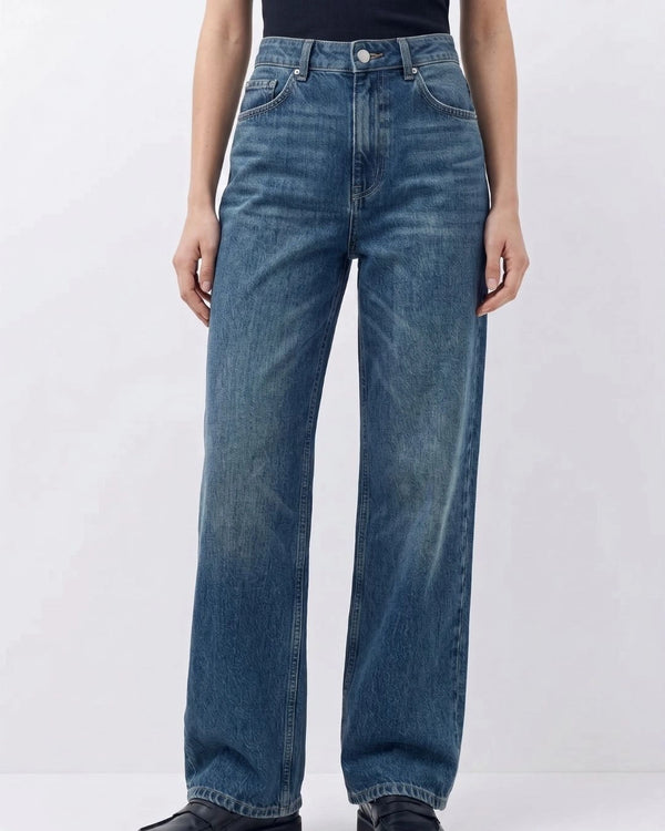 Pull And Bear Women Baggy Fit Green Cast