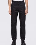 Men Relaxed Loose Fit Cross Pocket Denim Jeans Jet Black