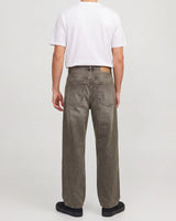 Men Baggy Fit Black Gold Denim Jeans