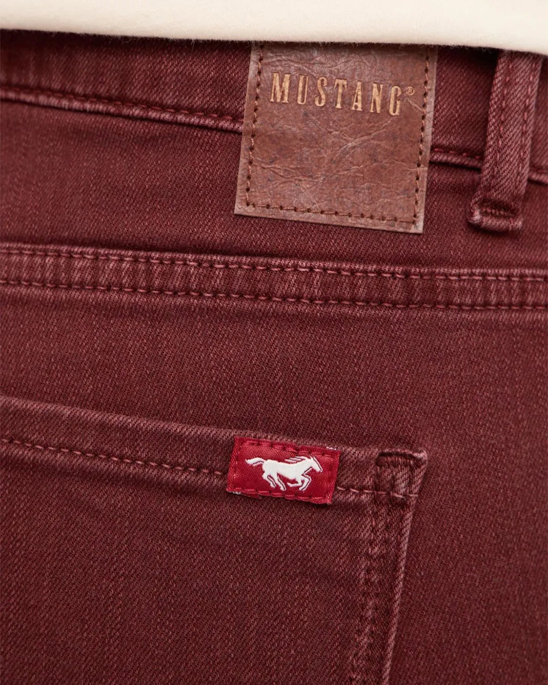 Mustang Women's Red Crosby Denim Jeans