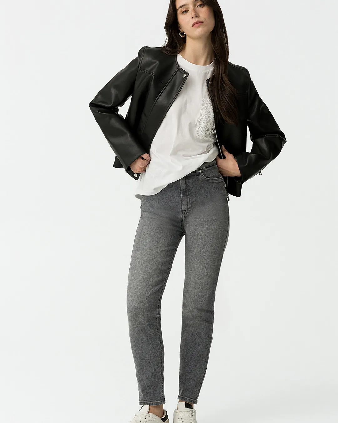 Tiffosi Mom Slim Fit High-Waisted Jeans