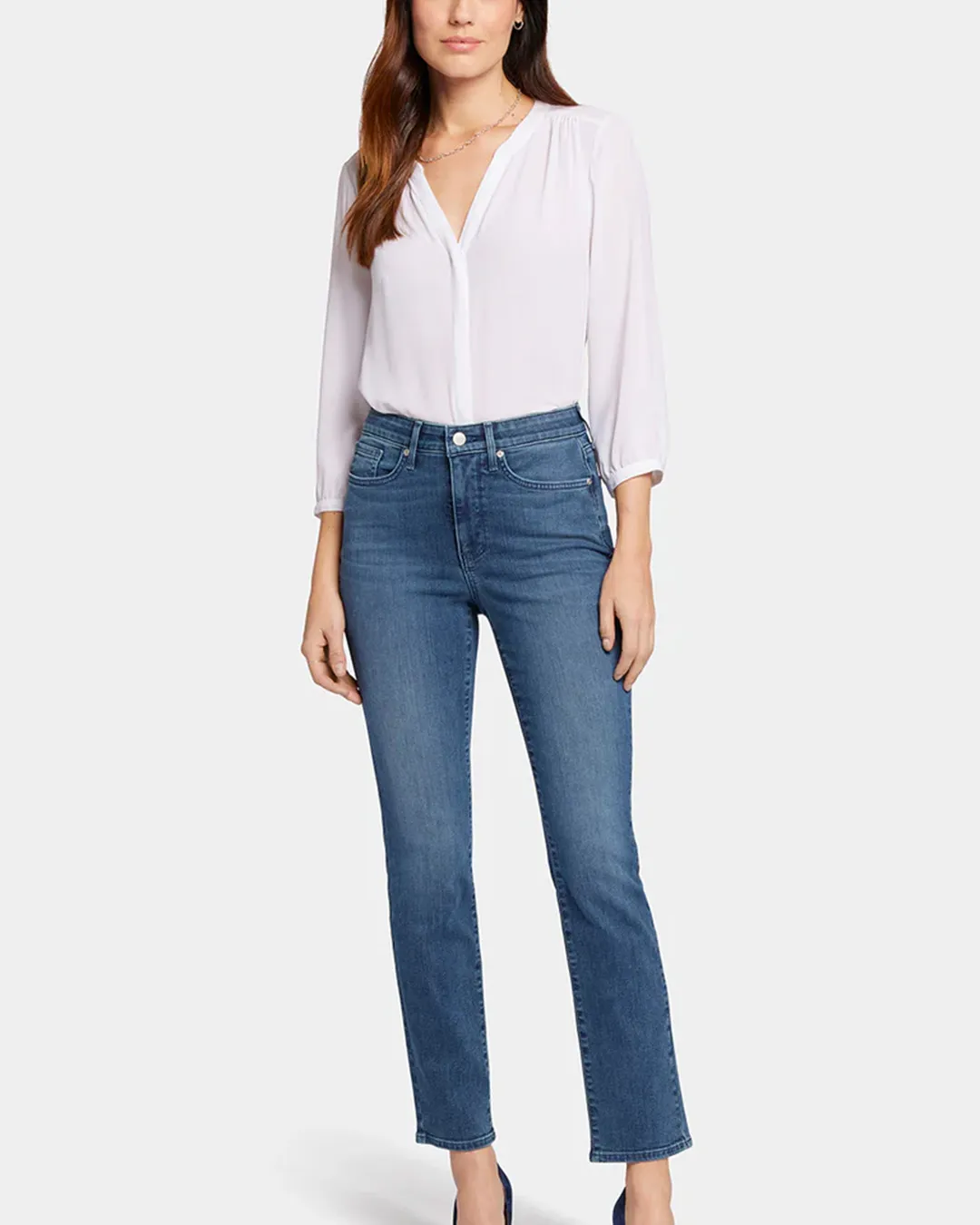 NYDJ Sheri Slim Jeans Petite High Rise