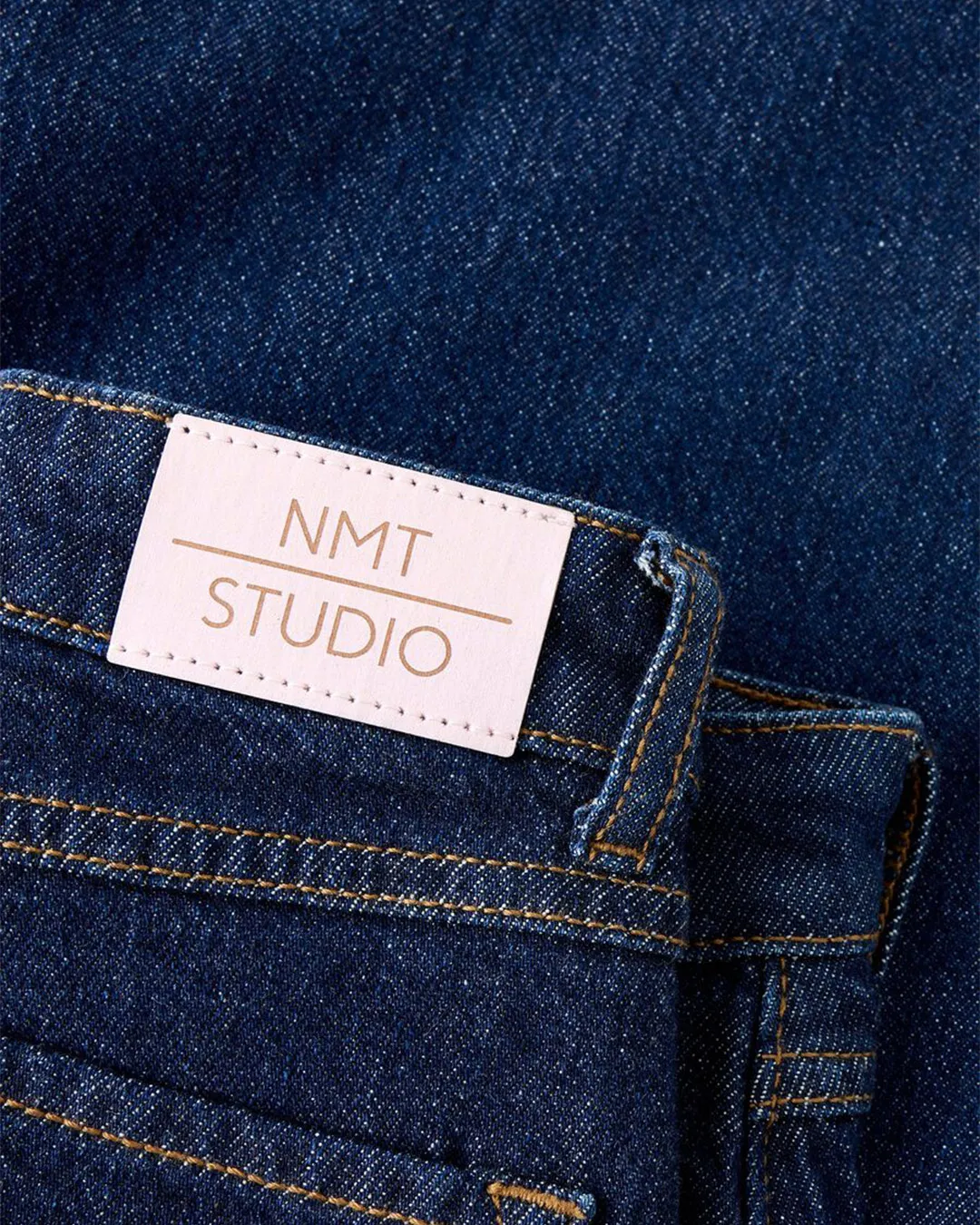 Name It Girls Dark Blue Wide Leg Jeans - Image 5