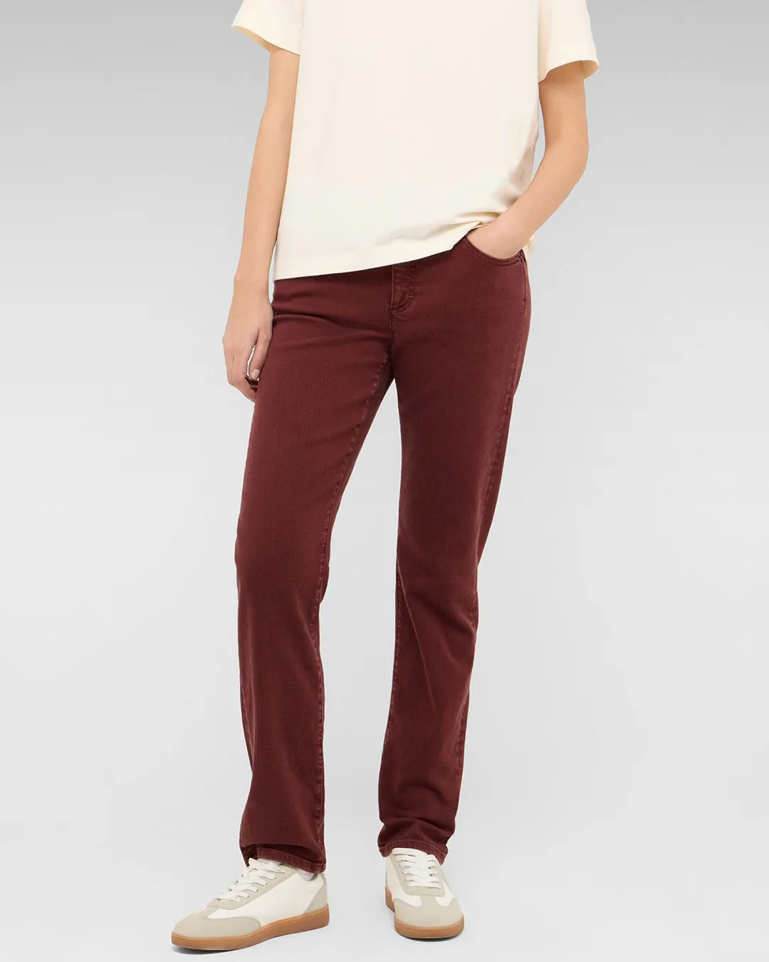 Mustang Women's Red Crosby Denim Jeans