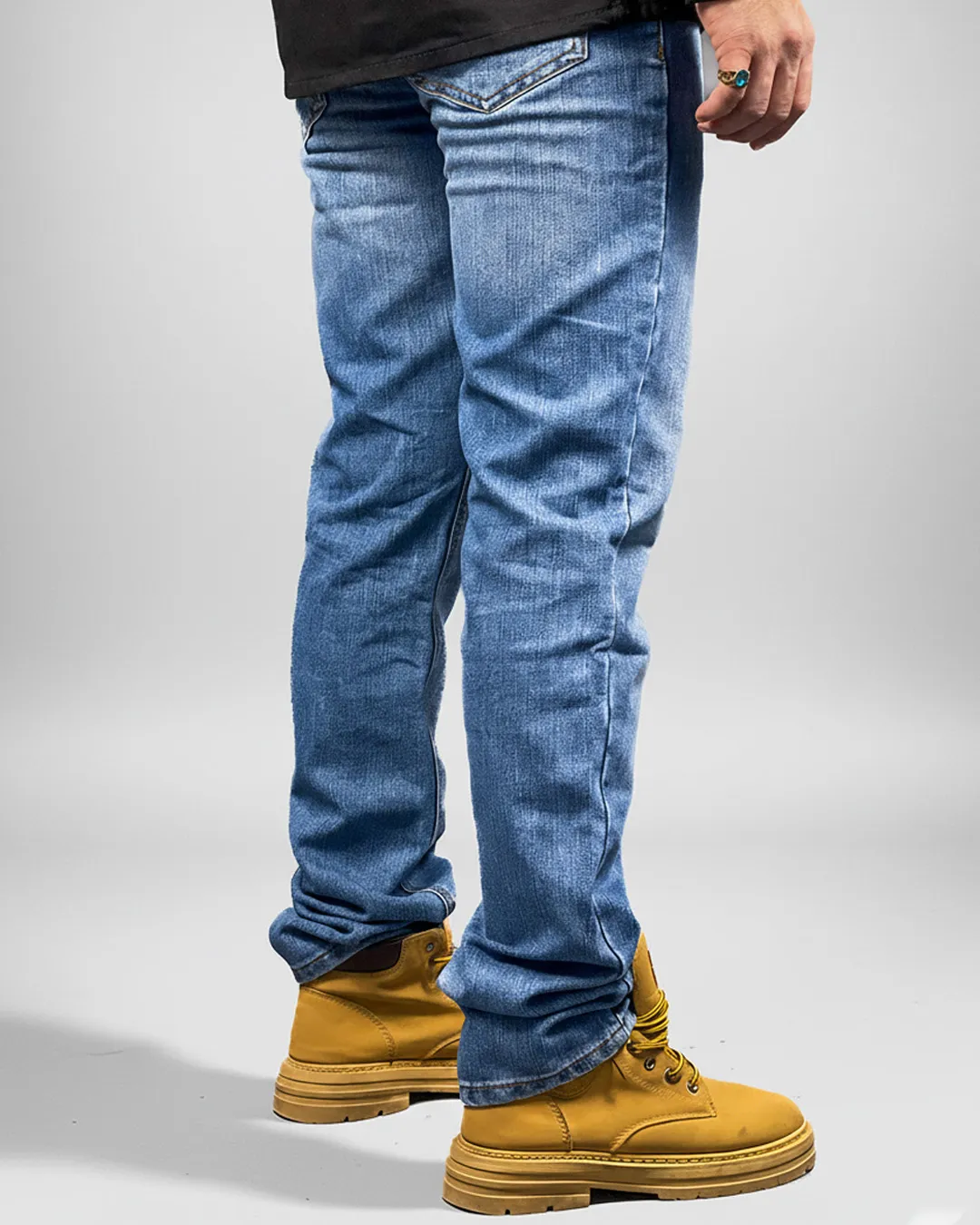 LH Men's Blue Denim - Image 4