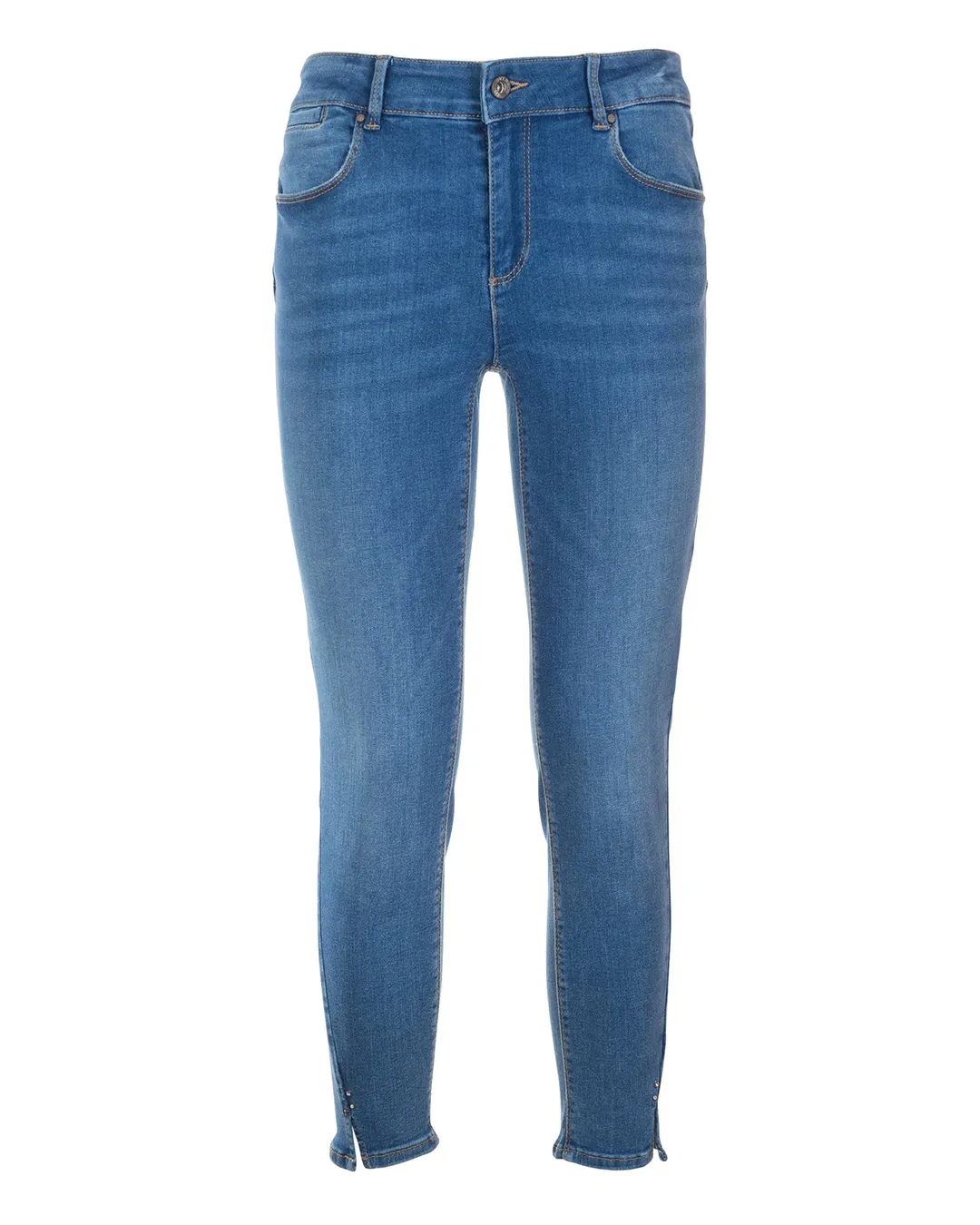 Fracomina Perfect Shape Cropped Jeans - Image 4