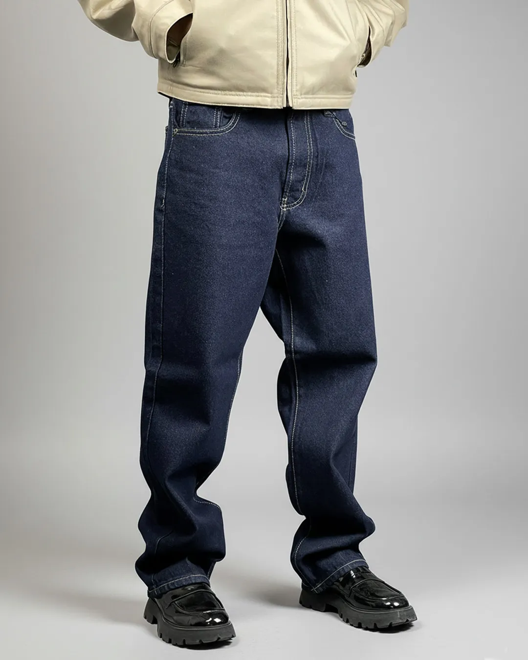 Blue Circle Men's Indigo Blue Denim