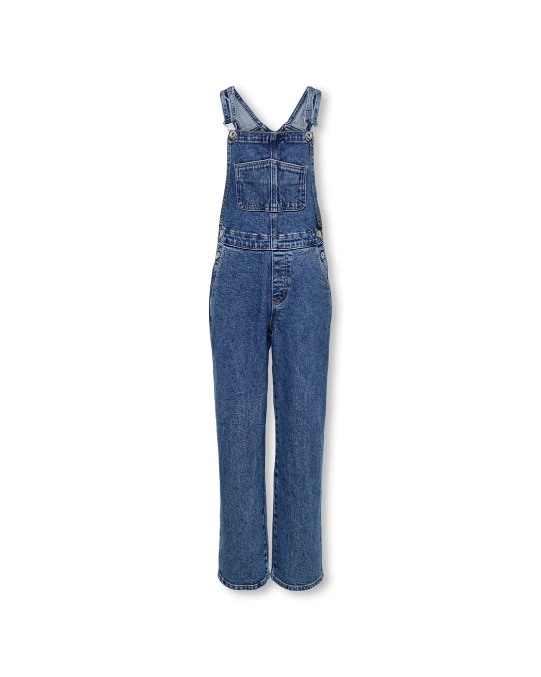 Only Kids Girls Blue Denim Jumpsuit Romper